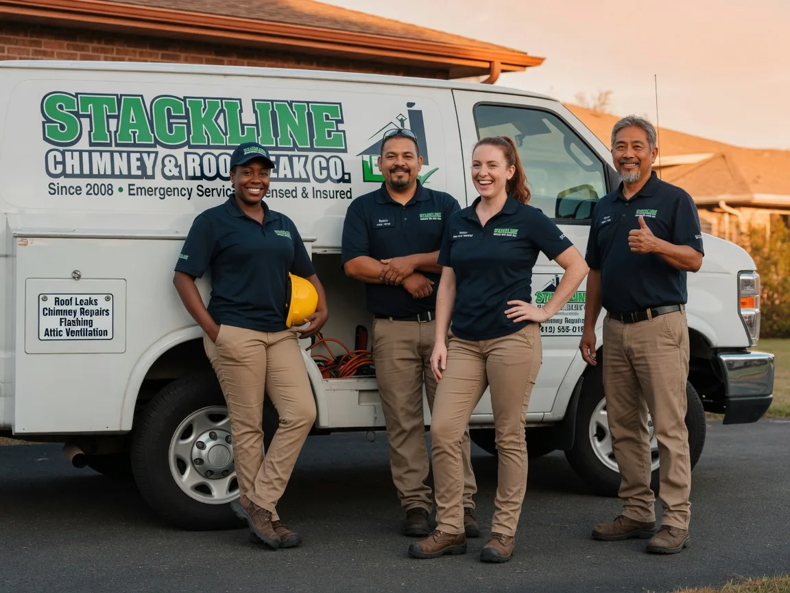 Chimney flashing repair company in Brevard, NC